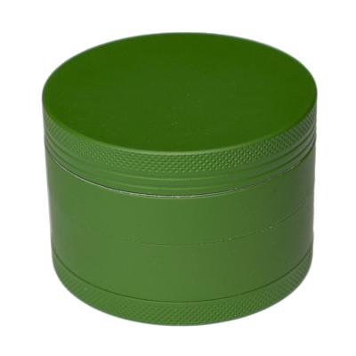 China Tobacco Herb New Trend 63MM Paint Rubber Custom Logo Grinding Aluminum Herb Grinder for sale