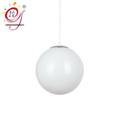 China Best Selling Hotel Products Restaurant Cafe Attic Bar Dining Room Plastic Bubble Chandelier Ball Living Plastic Acrylic Hanging Pendant Lamp for sale