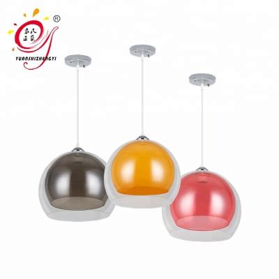 China Wholesale 250 LANDSCAPE globe 300 double pendant light dining room actylic plastic modern chandelier ceiling for sale