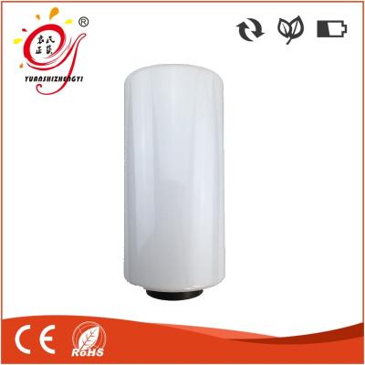 China Classic Plastic Cylinder Wall Shade For Pillar Post for sale