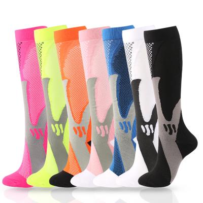 China High Quality Breathable Comfortable Breathable Custom Made Basketball Football Sports Compression Socks for sale