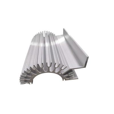 China Industial OEM Radiator Aluminum Extruded Radiator Extrusion Profiles for sale