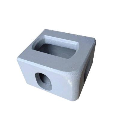 China Industial Cast Iron Casting Container Parts and Accessories for sale