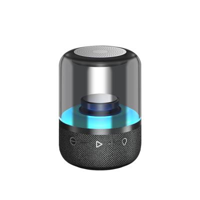 China Colorful Light Sound Function BT Bass Speaker F10 Kinscoter Portable LED Stereo Led Lightweight Mini Wireless Speaker for sale