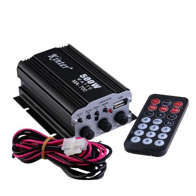 China DC 12v kinter MA-700 home/mini bus motorcycle/car/car audio amplifier with USB FM for sale