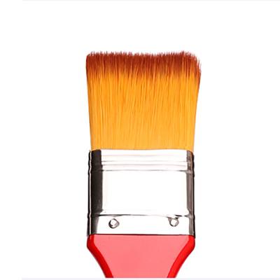 China Art Supplies High Quality Synthetic Watercolor Gouache Oil Paint Acrylic Nylon Hair Paint Brush for sale