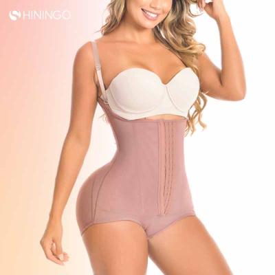 China Wholesale Breathable Shapewear Breathable Hip Padded Compress Shapewear High Waisted Body Shaper for sale