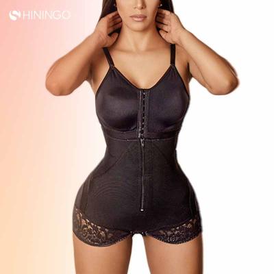 China Breathable Full Body Shapewear Body Shaper With Hip Pads Tummy Control Butt Lifter for sale