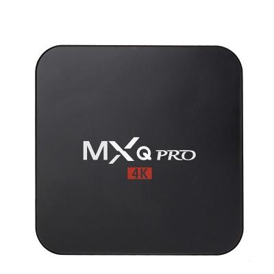 Chine Quadruplez la boîte d'Android TV de bit du noyau 64, 1GB 8GB UHD 4K Media Center Smart MXQ pro à vendre