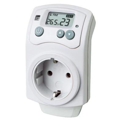 China Large Modbus Greenhouse Digital Plug In Thermostat 0~50 Temperature Range for sale