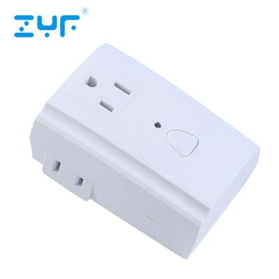 China Household Wireless Remote Control Outlet 3PK 3-Outlet  5A Current Energy Saving for sale