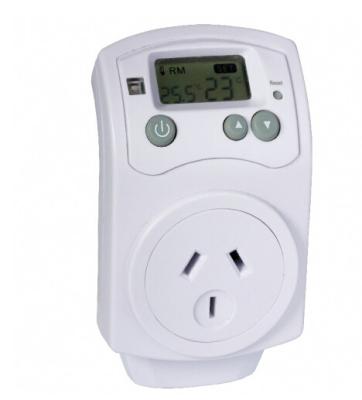 China Household Power Plug In Temperature Controller For Heater / FAN 99.8% Accuracy for sale