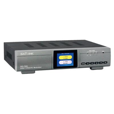 China WS 7992 DVB Modulator HDMI , Satlink MPEG4 Headend DVB T Digital Encoder for sale