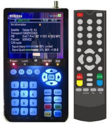 China MH-1109 HD Satlink Satellitenzoll TFT LCD des sucher-Meter-3,5 mit Weg und Dolbymeter zu verkaufen