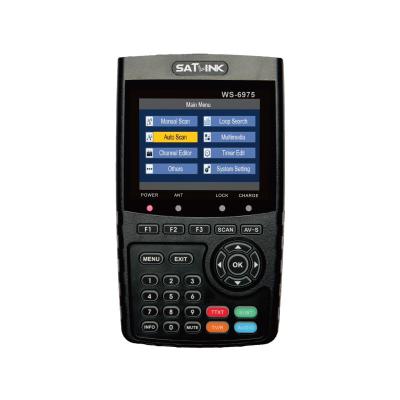 China Satellitensucher-3,5-Zoll hohes Definition TFT LCD-Anzeigen-Meter WS 6975 Satlink Digital zu verkaufen