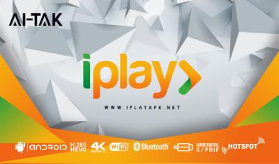 China Android 7.1 Iplay IPTV Box Brasil , Digital IPTV Brasil Dual Core for sale