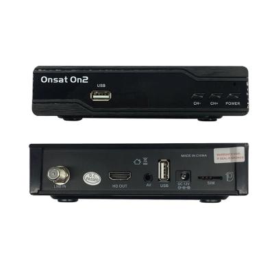 China 3G Sim Card Digital Satellite Receiver 1080P Full HD DVB-S2 ONSAT ON2 1 Year Warranty for sale