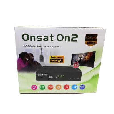 Chine Récepteur 1080P plein HD de télévision par satellite de DVB-S2 ONSAT ON2 Digital avec 6 mois de code de TCAM à vendre