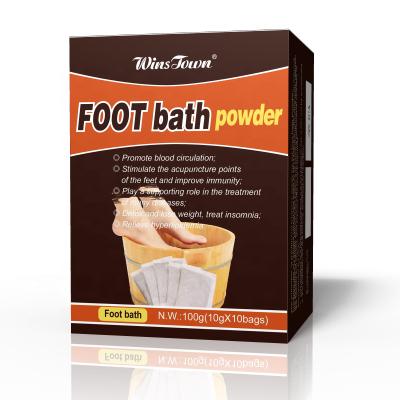 China 2021 New Products Bama Foot Bath Powder Health Care Foot Bath Herb Powder Foot Bath Powder for sale