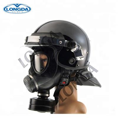 China Water proof and fog proof force military police riot helmet and riot control helmet used in military and police for sale