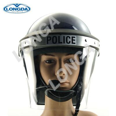 China Water Proof And Fog Proof New Modern Communication Anti Riot Helmet for sale