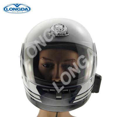 China For police and good quality audio system intercom motorcycle motorcycle police helmet for sale