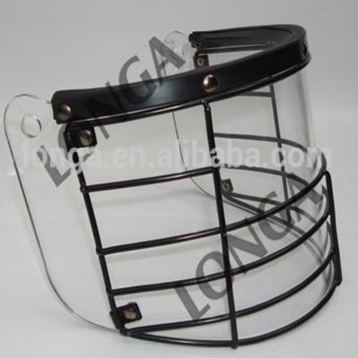 China Detachable special design police visor/riot visor shild frame with iron steel ring. for sale