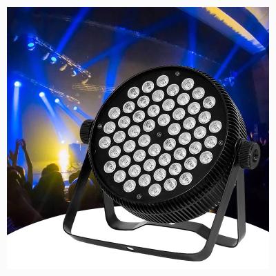 China 54X3W LED DMX Control Sound Activated Stage Par Light for Wedding Stage Disco Party Bar for sale