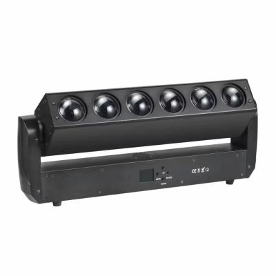 China DMX512 Control Mode LED Six-eyes Rgb Laser Light 6 Lens Red Dot Pixel Beam Laser Concert Led Effect Light for sale