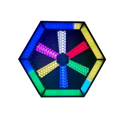 China LED Matrix Stage Effect Light With 93 Ra Color Rendering Index And Rotating Fan for sale