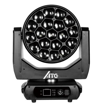 China 90 1000w 19x 40W 4in1 DMX 512 RGBW LED Moving Head Lights Bar with Zoom Angle 4-60° for sale