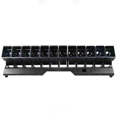 China 12 cabezas LED Bar Moving Head Light 3in1 Iluminación de haz de onda para iluminación de escenario en venta