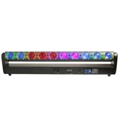 China 10pcs 40W 4in1 LED Moving Head Light Stage Bar Nightclub Live Studio Scanning 400W RGBW Luz à venda