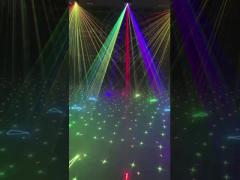 RGB Stage Animation Laser Light 5W With ILDA Disco Lights And DMX Control