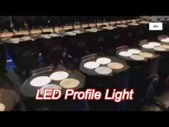 3200k-5600k cob 4*50w 4 eyes and surface light stage lighting led thickened high grade