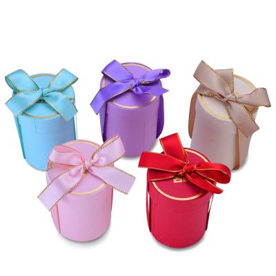 China Handmade Customized Biodegradable Cosmetics Containers Packaging Paper Tube Perfume Paper Packaging for sale