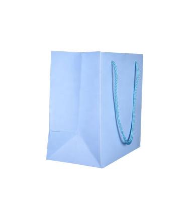 China Custom Reusable Retail Luxury Gift Printed White Logo Paper Carry Bags Boutique Shopping Handmade Manufacturing for sale