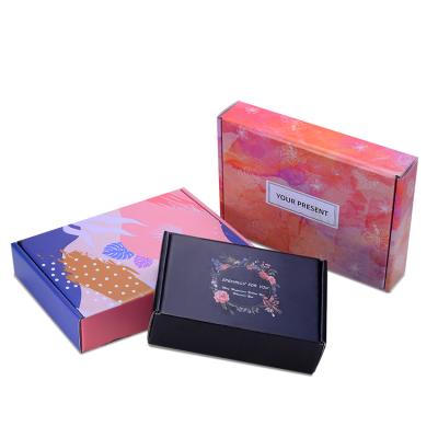 China Handmade Custom Printed Cardboard Kraft Paper Gift Boxes Custom Printing Paper Box for sale