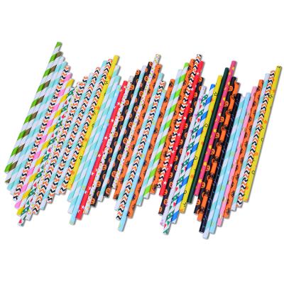 China Straw Eco Friendly Handmade Custom Paper Biodegradable Drinking Paper Straws For Bubble Tea Straw for sale