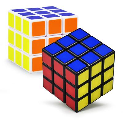 China 2021 Promotional Toy Amazon Hot Selling Third-order Educational Toys Puzzle Cube Game Magnetic Puzzle Plastic Magic Cube For Kids for sale