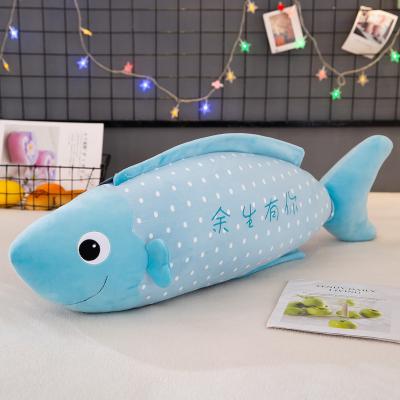 China Customized Color Length Household Fish Plush Home Toys Stuffed Plush Toy Animals for sale