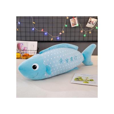 China Direct Selling Plush Toy Home Fish Shaped Toys Plush Stuffed Cotton Plush Toy For Cat for sale