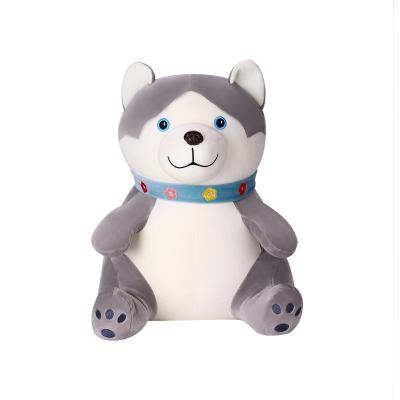 China Factory direct custom size color package plush 20cm dog toy plush toy dog ​​sled dog gift kids gift for sale