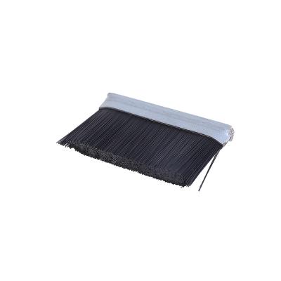 China Wholesale Custom Aluminum Alloy Base Cleanging Factory Dust Proof Nylon Strip Brush for sale