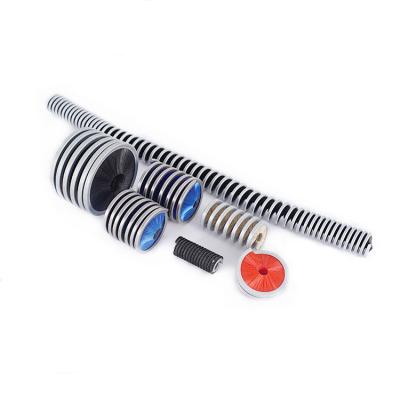 China Steel Wire Brush Rock Polishing Chip Brushes Cleaning Roller Spring Climbing Rope Brush with Steel or Nylon Bristle for sale