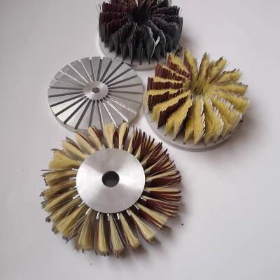 China Industry High Quality Sander Disc Brush Cnc Disc Polishing Sanding Brush For Wood CNC Disc Sanding Brush for sale