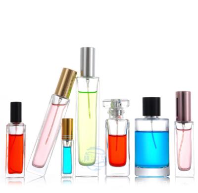 China Brew Customized Wholesale Perfume Women's House Square 100ml Spray Glass Bottle for sale