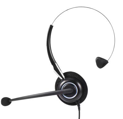 China Headband Home or Office Use Wired Call Center Headset with Microphone TCH2076 Working on Computer, Laptop, Tablet or Phone for sale