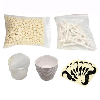 China 100g Nasal Hair Removal Depilatory Hard Wax Beans Waxing Set Nose Wax Kit For Men And Women for sale