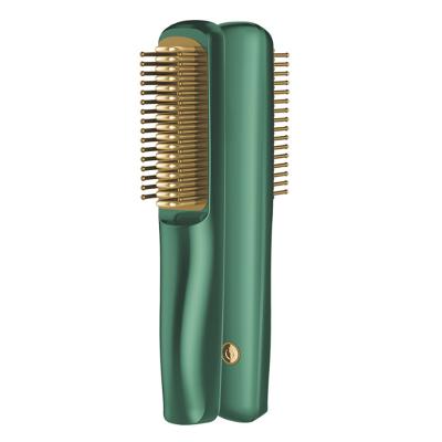 China Safety Anion Portable Mini Radio USB Charging Straight Hair Comb Straight Hair Wireless Filling Comb Portable for sale